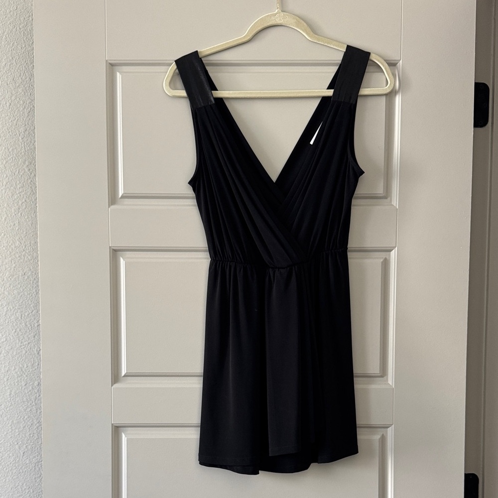 BCBG Black Sleeveless Dress